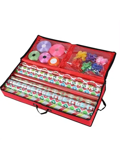 Gift Organizer,Paper Storage Bag,Holiday Organizer